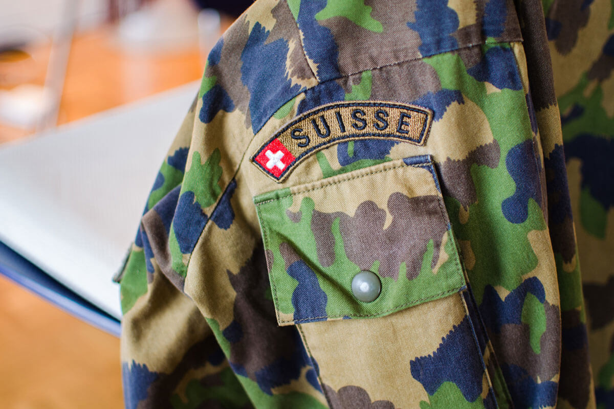 スイス軍のジャケット